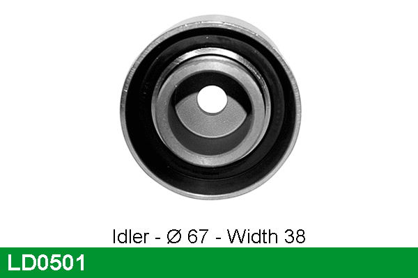 Tensioner Pulley, timing belt (LD0501)