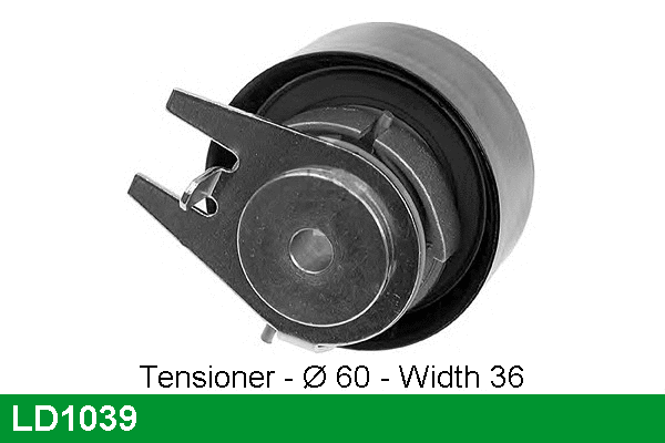 Tensioner Pulley, timing belt (LD1039)