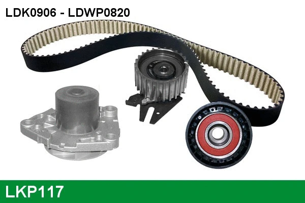 Water Pump & Timing Belt Kit (LKP117)