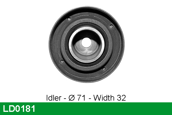 Tensioner Pulley, timing belt (LD0181)