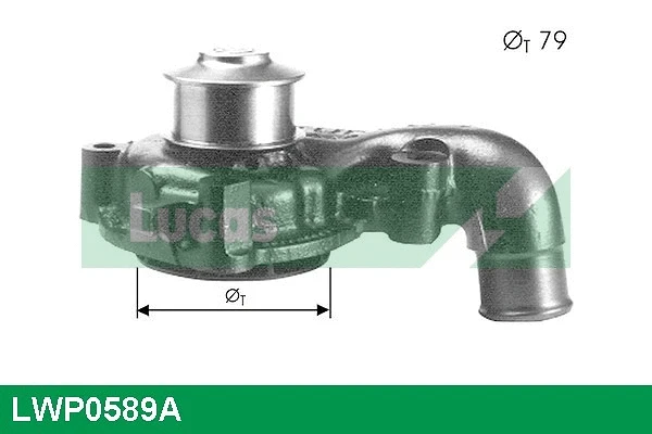 Water Pump, engine cooling (LWP0589A)
