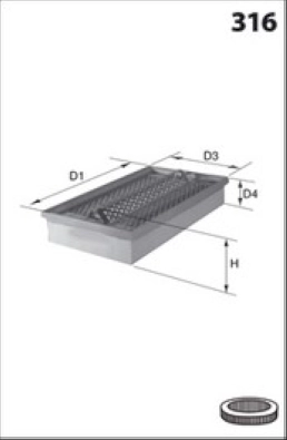Air Filter (LFAF385)