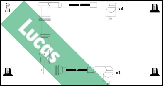 Ignition Cable Kit (LUC4186)