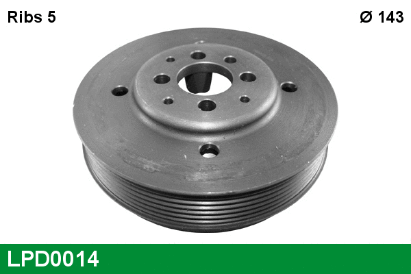 Belt Pulley, crankshaft (LPD0014)