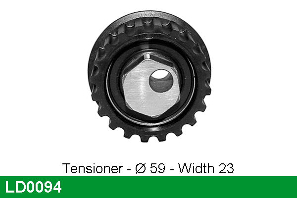 Tensioner Pulley, timing belt (LD0094)