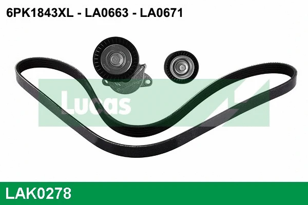 V-Ribbed Belt Set (LAK0278)