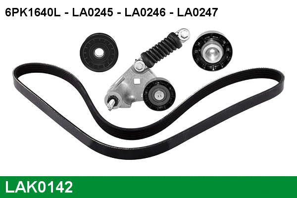 V-Ribbed Belt Set (LAK0142)