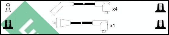 Ignition Cable Kit (LUC7068)