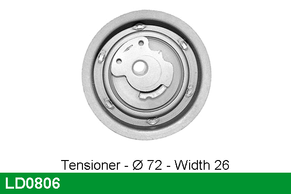 Tensioner Pulley, timing belt (LD0806)