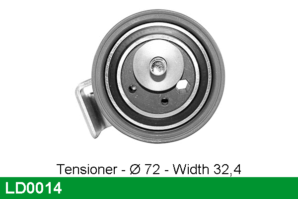 Tensioner Pulley, timing belt (LD0014)