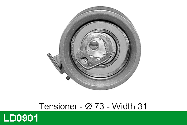 Tensioner Pulley, timing belt (LD0901)