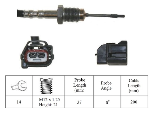 Sensor, exhaust gas temperature (LGS7011)