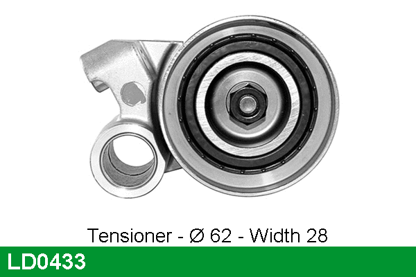 Tensioner Pulley, timing belt (LD0433)