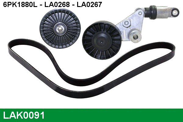 V-Ribbed Belt Set (LAK0091)