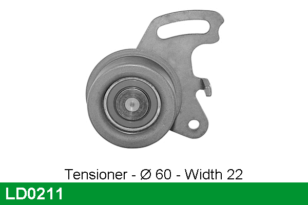 Tensioner Pulley, timing belt (LD0211)