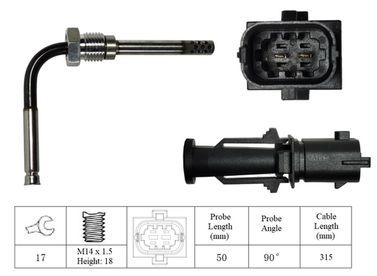 Sensor, exhaust gas temperature (LGS7100)