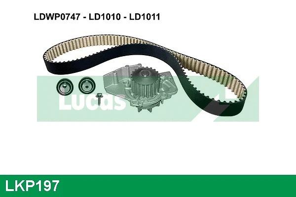 Water Pump & Timing Belt Kit (LKP197)