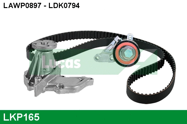 Water Pump & Timing Belt Kit (LKP165)