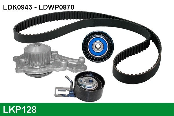Water Pump & Timing Belt Kit (LKP128)