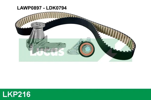 Water Pump & Timing Belt Kit (LKP216)