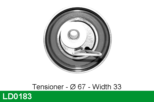Tensioner Pulley, timing belt (LD0183)
