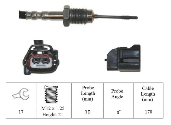 Sensor, exhaust gas temperature (LGS7171)