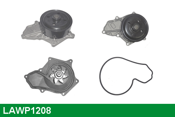 Water Pump, engine cooling (LAWP1208)