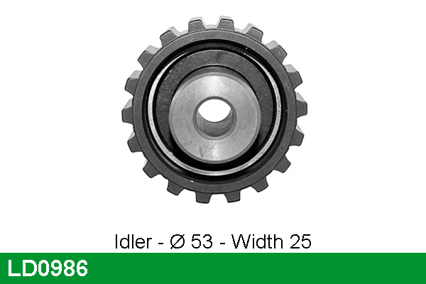 Tensioner Pulley, timing belt (LD0986)
