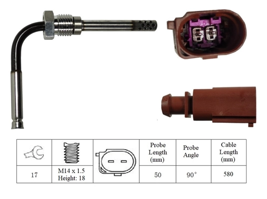 Sensor, exhaust gas temperature (LGS7150)