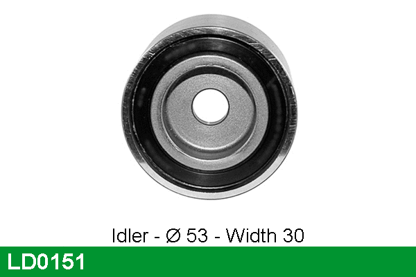 Tensioner Pulley, timing belt (LD0151)