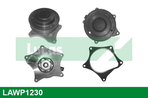 Water Pump, engine cooling (LAWP1230)