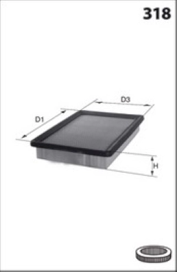 Air Filter (LFAF558)