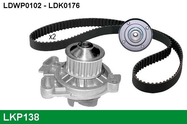 Water Pump & Timing Belt Kit (LKP138)