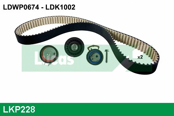 Water Pump & Timing Belt Kit (LKP228)