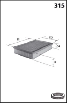 Air Filter (LFAF573)