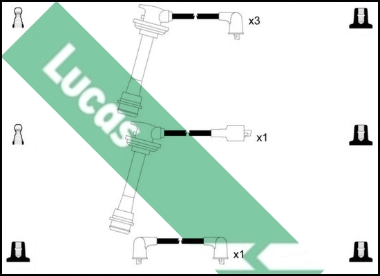 Ignition Cable Kit (LUC4360)