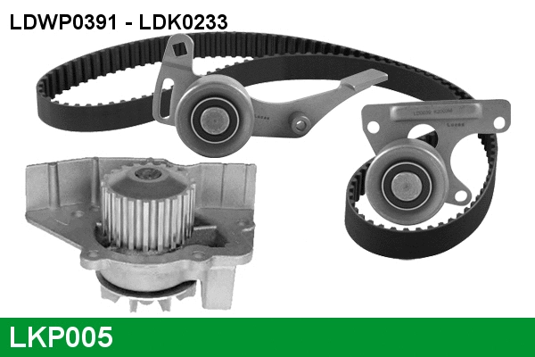Water Pump & Timing Belt Kit (LKP005)