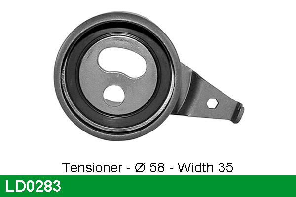 Tensioner Pulley, timing belt (LD0283)