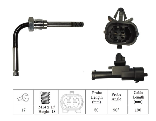 Sensor, exhaust gas temperature (LGS7090)