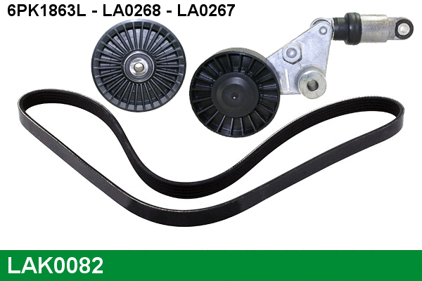 V-Ribbed Belt Set (LAK0082)