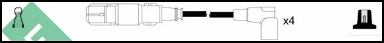 Ignition Cable Kit (LUC5240)