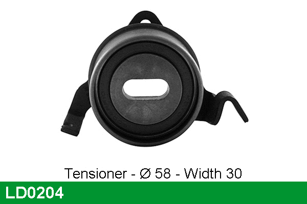 Tensioner Pulley, timing belt (LD0204)