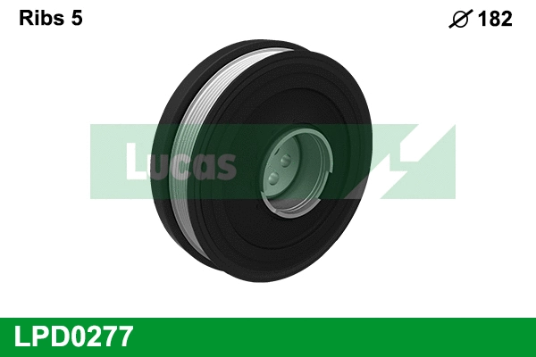Belt Pulley, crankshaft (LPD0277)