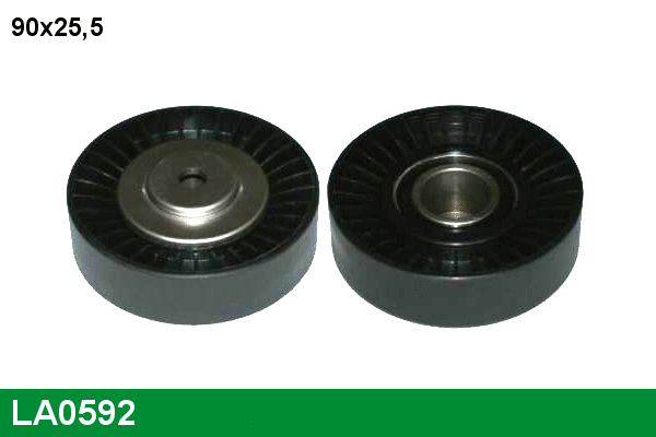 Deflection/Guide Pulley, V-ribbed belt (LA0592)