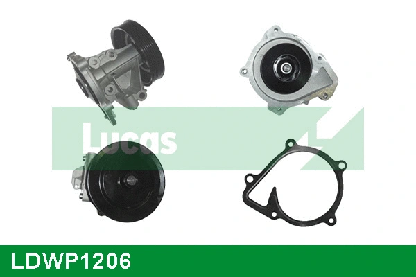 Water Pump, engine cooling (LDWP1206)