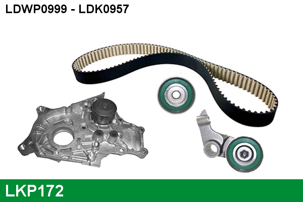 Water Pump & Timing Belt Kit (LKP172)