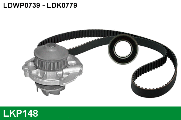 Water Pump & Timing Belt Kit (LKP148)