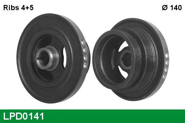 Belt Pulley, crankshaft (LPD0141)