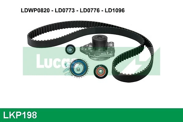 Water Pump & Timing Belt Kit (LKP198)