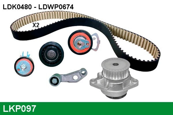 Water Pump & Timing Belt Kit (LKP097)